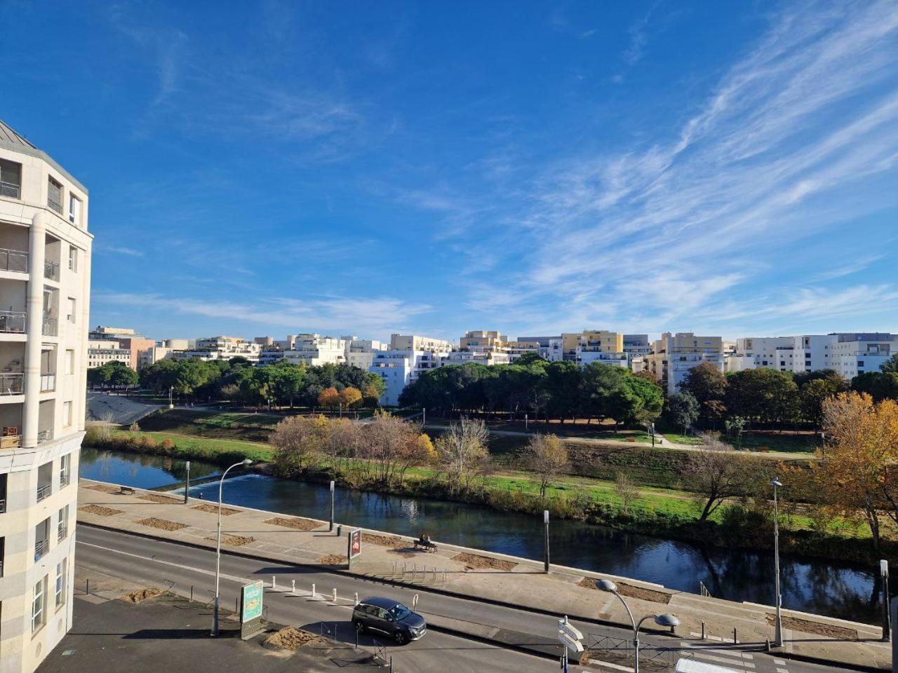 Appartement Avec Vue Sur Le Lez Монпелие Екстериор снимка